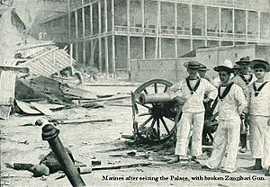 Marines in zanzibar