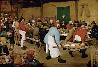 Pieter Bruegel the Elder - Peasant Wedding - Google Art Project 2