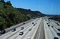 San Diego Trolley over Interstate 8