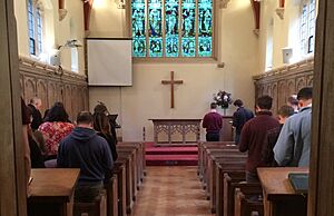 Service in WH chapel