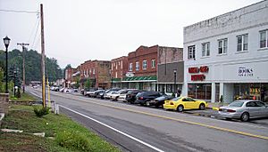 Main st. (WV 16), downtown Sophia in 2007