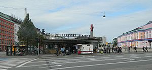 Vesterport Station Main Entrance