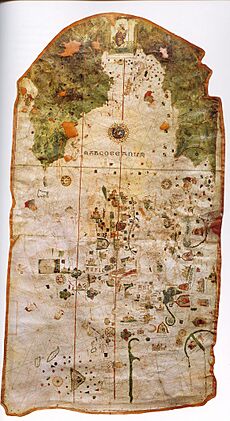 1500 map by Juan de la Cosa