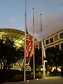 Apple flags half-mast