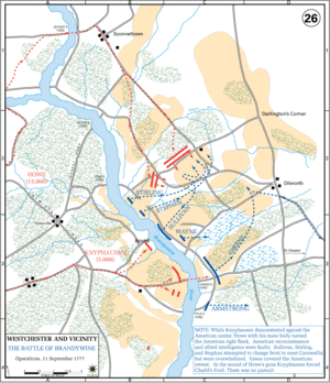 Battle of Brandywine.USMA.edu.history