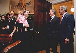 Brett Kavanaugh and Tony Blair