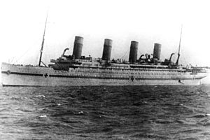 Britannic during WWI