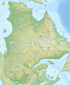 Northeast Toulnustouc River is located in Quebec