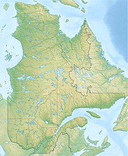 Moncouche Lake is located in Quebec