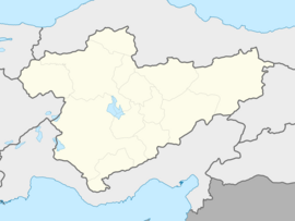 Kırşehir is located in Turkey Central Anatolia