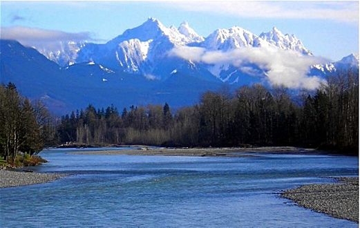 Gunn Peak and Skykomish River