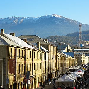 Hobart Tasmania Salamanca Place