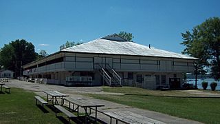 Lakeside Pavilion Midway State Park Jul 12