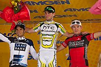 Mark Cavendish ToC2010 Podium