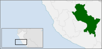 Modern Region of Cusco within Peru; the limits of the Neo-Inca State are unclear