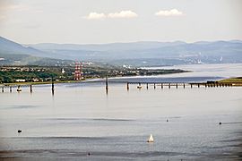 Pont Ile d'Orléans fleuve st Laurent