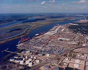 Port of Wilmington Aerial 3B19