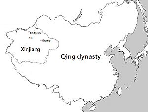 Qing dynasty and Xinjiang.jpg