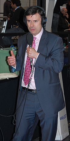 Robert Peston does radio (cropped)