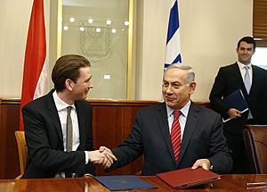 Sebastian Kurz Arbeitsbesuch Israel (26981343221)