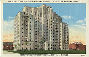 The Floyd Elroy Patterson Memorial Building -- Passavant Memorial Hospital, Northwestern... (NBY 415025)