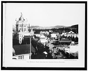 The Midway-view from the San Joaquin County Building LCCN90712001