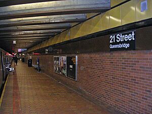 21st-Queensbridge Subway Station by David Shankbone