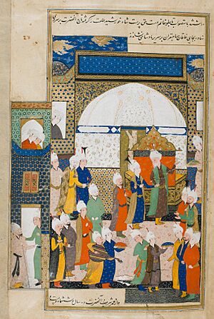 Accession of Shah Tahmasp I to the throne