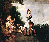 Antoine Watteau - The Dance - WGA25477