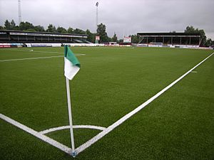 Borlänge Domnarvsvallen hörnflagga