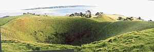 Browns Island crater Auckland