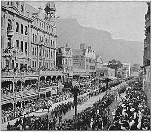 Cecil Rhodes funeral