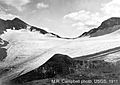 Chaney Glacier in 1911