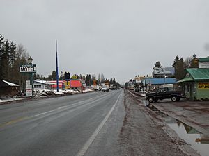 U.S. Route 97 into Chemult