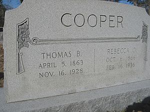 Cooper grave