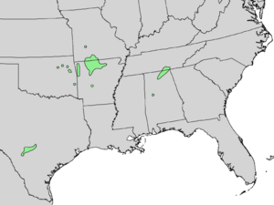 Cotinus obovatus range map 5.png