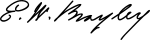 Edward William Brayley Signature.svg