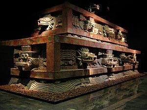 Facade of the Temple of the Feathered Serpent (Teotihuacán)