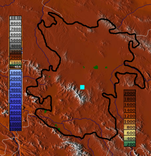 Hamadan Topography