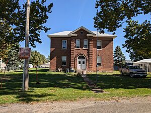 The old school in Harvey