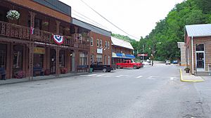 Main Street in Haysi