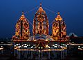 ISKCON temple, Delhi at Janamashtami