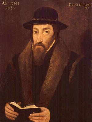 John Foxe from NPG cleaned