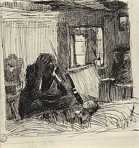 Käthe Kollwitz, Not (Misère)