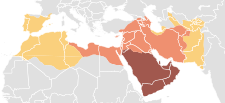 Map of expansion of Caliphate