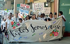 Morristown, TN ICE raid protestors