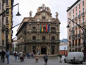 Pamplona Rathaus 2005