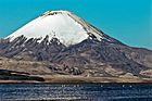 Parinacota volcano chungara lake cl.jpg