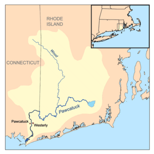 Pawcatuckrivermap