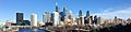 Philadelphia skyline from South Street Bridge January 2020 (rotate 2 degrees perspective correction crop 4-1)